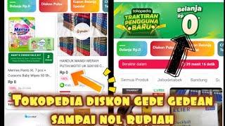 belanja 0 rp di tokopedia bagi pengguna baru  gratiss