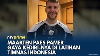 Maarten Paes Pamer Bahasa Kediri Usai Bergabung dengan Timnas Indonesia di Jeddah  NTV PRIME