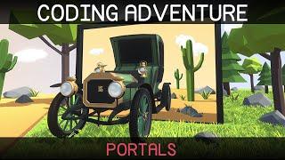 Coding Adventure Portals