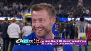 Sean McVay Reacts to Being the Youngest Super Bowl Winning Head Coach in NFL History