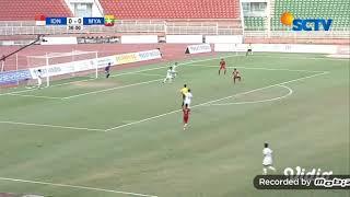 Indonesia vs  Myanmar AFF  U18 2019