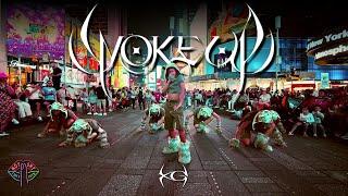 DANCE IN PUBLIC NYC XG - WOKE UP Dance Cover by Not Shy Dance Crew