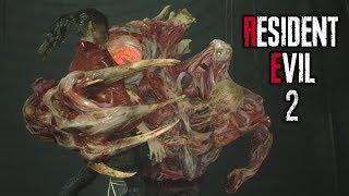 Resident Evil 2 Remake - Claire Vs William  All William Birkin Boss Battles Claires Story