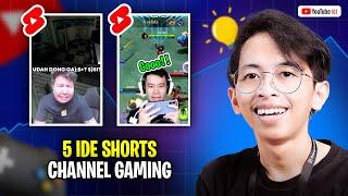5 Ide Konten Shorts untuk Channel Gaming - YouTube 101
