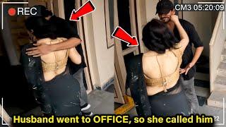 WHAT SHE IS DOING WITH YOUNG MAN  Husband Caught Cheating Wife  Social Awareness Video  Eye Focus