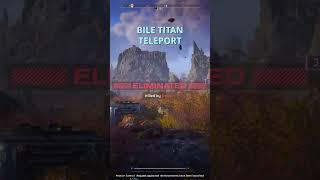 Bile Titan teleport #helldivers2 #games #shorts