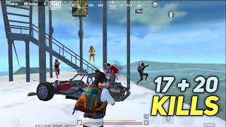 1V4 CLUTCH 20 KILLS  FULL DOUBLE GAMEPLAY  PUBG MOBILE LITE