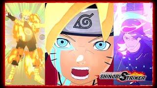 NARUTO TO BORUTO SHINOBI STRIKER - TESTANDO TODOS OS PERSONAGENS INCLUINDO DLCS