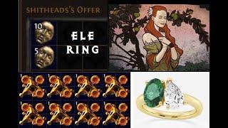 POE 45 Second Guide to Crafting a Triple Ele Res Ring ◆expensive