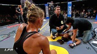 HOLLY HOLMS BRUTAL KNOCKOUT vs Allanna Jones  LFA MMA Full Fight