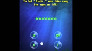 Basic Subtraction 7s - Subtraction Refresher  1st Grade Splash Math App