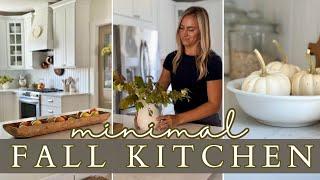 Fall Kitchen Clean + Decorate with Me  Fall Kitchen Decor Ideas