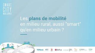 Smart City Wallonia 2021 - Conférence mobilité