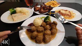 Food Tour at IKEAs Famous Swedish Restaurant  IKEA Pasay City Mall of Asia  Philippines  4K