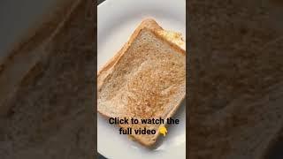 Toastie Hack Quick Lunch ideas #shorts