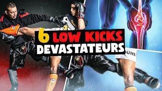 6 LOW KICKS DESTRUCTEURS pour FINIR votre ADVERSAIRE