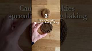 What causes cookies to spread during baking #cookies #baking #foodscience