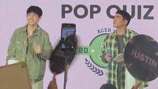 LAUGHTRIP  SB19 STELL & JUSTIN NAKIPAG KULITAN sa mga Fans  Acer SM North Edsa Campus