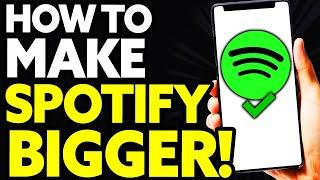 How To Make Spotify Bigger on Lock Screen Quick and Easu