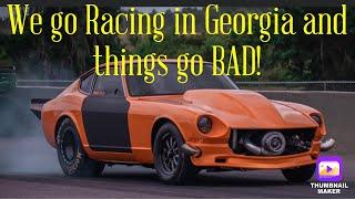 We Travel to Georgia for a 20k Shootout. Things Go all Bad No prep back small tire drag race