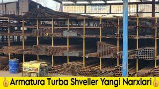 Armatura Turbalar Shvellerlar Narxlari  Temir Maxaxsulotlari Narxlari 90.629.85.86