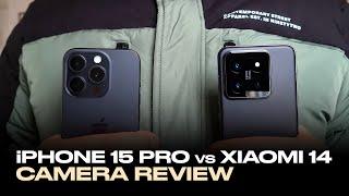 Xiaomi 14 vs iPhone 15 Pro - Camera Review  4K Footage  Test