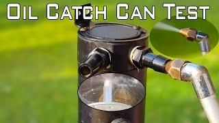 Every Oil catch can should be tested like this  How oil catch can works  Purpose of oil catch can