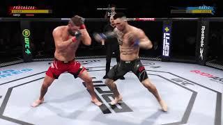 UFC 300 - Jiri Prochazka vs Aleksander Rakic - Simulation