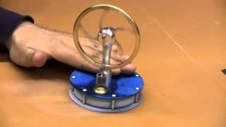 Stirling engine vs. liquid nitrogen
