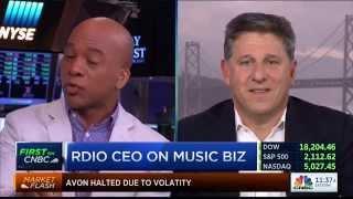 Rdio on CNBC Squawk Alley May 14 2015