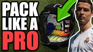 How to Pack Like A Pro Professional Footballers Kitbag