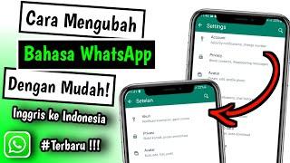 Cara Mengubah Bahasa di WhatsApp  Ubah Bahasa WhatsApp
