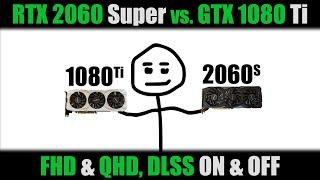RTX 2060 Super vs GTX 1080 Ti in 1080p & 1440p
