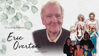 Live Stream of the Funeral Service of Eric Overton