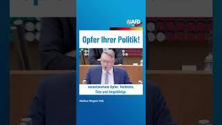 Opfer Ihrer Politik #wagnerafd #esreicht