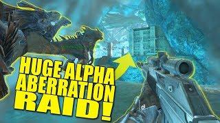 HUGE ALPHA ABERRATION RAID pvp - ArkAberration - Ep.9