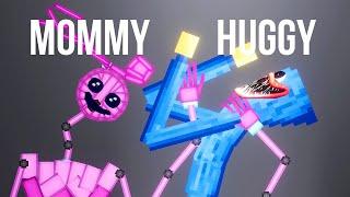 Mommy Long Legs vs Huggy Wuggy Poppy Playtime - People Playground