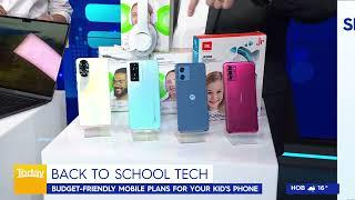 Back to School laptops smartphones headphones and mobile plans - Trevor Long on The Today Show