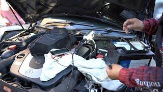 Mercedes benz w204 battery replacement