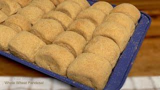 WHOLE WHEAT PANDESAL  Wheat Flour Pandesal Recipe