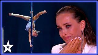 Young Girl Shows INCREDIBLE Strength and Skill on Ukraines Got Talent