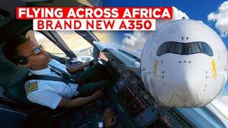 Flying Ethiopian Airlines A350 New Business Class Across Africa