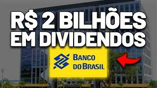 URGENTE NOVO DIVIDENDO BILIONÁRIO do BANCO do BRASIL ALTA DA BOLSA QUEDA do DÓLAR