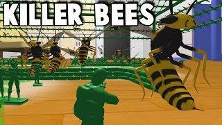 Army Men Fort vs KILLER BEES Attack Home Wars Gameplay Part 10