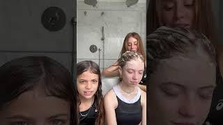 Dia de spa para o cabelo com minhas sobrinhas 