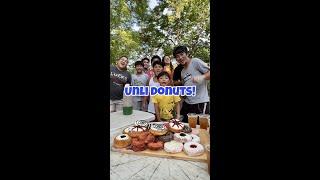FLIP THE BOTTLE CHALLENGE WITH UNLI DONUTS JUST LAFAM