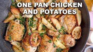 One Pan Roasted Lemon Chicken & Potatoes - Best Ive Ever Made