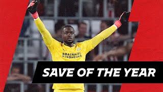 10 SAVES  The best save was made by MVOGO TEZE UNNERSTALL or...  ELTEN Save of the Year