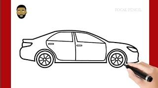 HOW TO DRAW A CAR  EASY STEP BY STEP