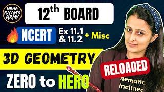 3D Geometry 12th Class  2024 NCERT Neha Mam Full Theory + Qs from Basics